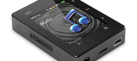 Creative X-Fi 3 : Wifi– Bluetooth++ Creative nous sort une déviation de la première version du X-fi en remplaçant le Wifi par du Bluetooth, le tout casé dans un petit format. Adieu la brique PMP, voici le petit lecteur carré.