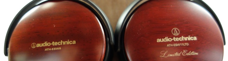 Audio-Technica ATH ESW11 versus ATH ESW9 Commercialisé à 1000 exemplaires seulement et pratiquement introuvable en France l’ATH ESW11 « Limited Edition » d’Audio Technica vient courronner la gamme nomade du Constructeur japonais.