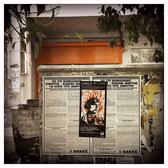 Dans les rues d'Athènes